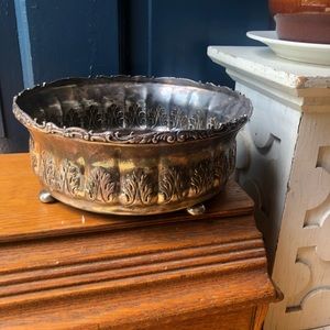 Antique Silver Plate Dish